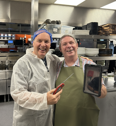 Founders of SmartChef, Mark Long and Warren Harding