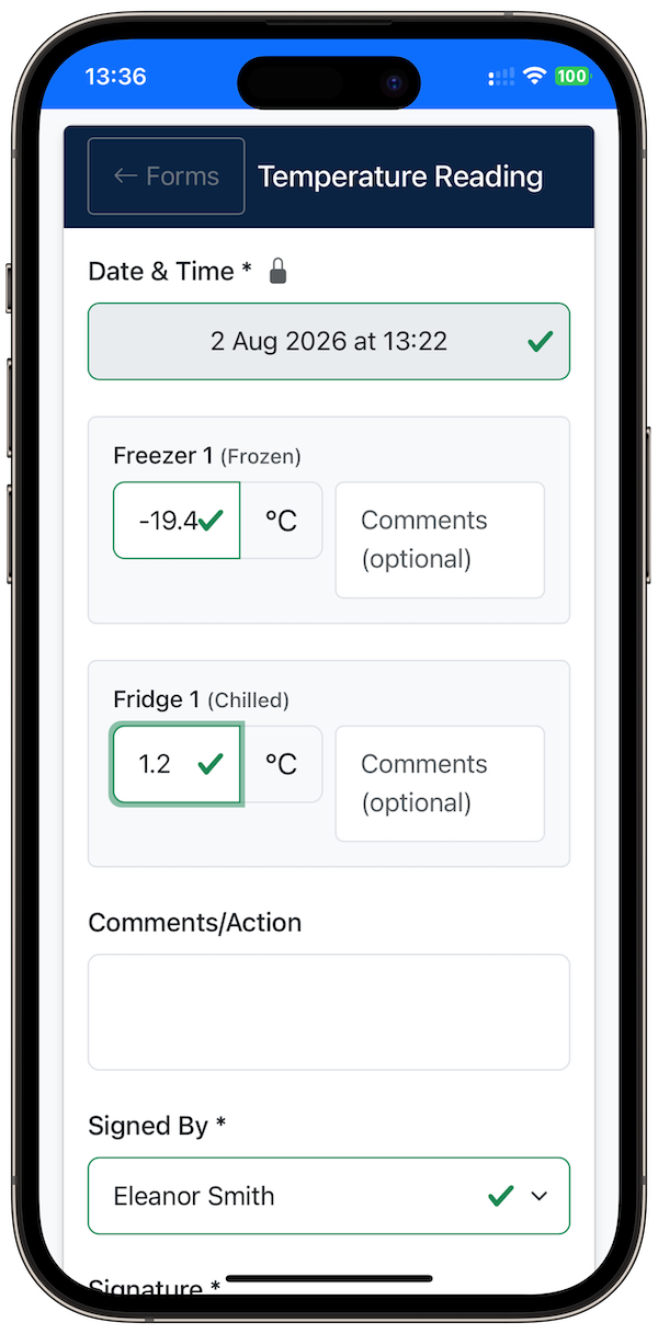 SmartChef easy to use interface